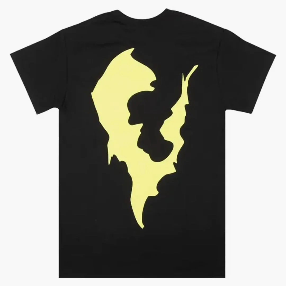 Vlone x Nav DPBA 2 Jagged T-Shirt Black - Image 2
