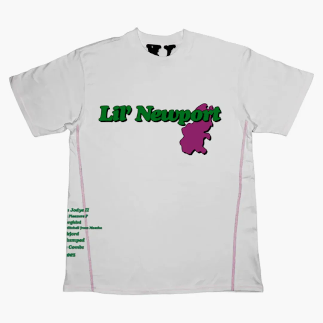 Vlone Yams Day Lil Newport T-shirt White