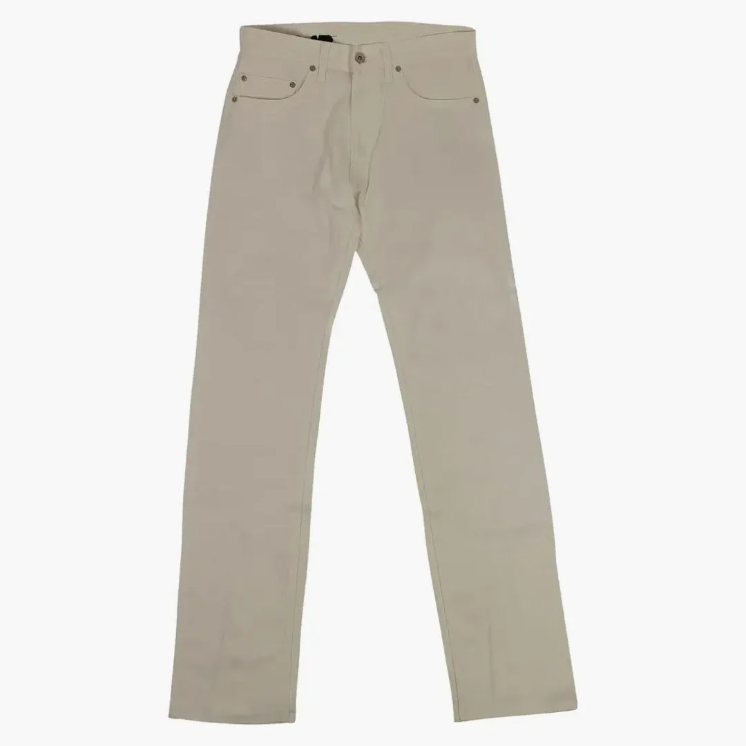 Vlone Zipper Jeans White