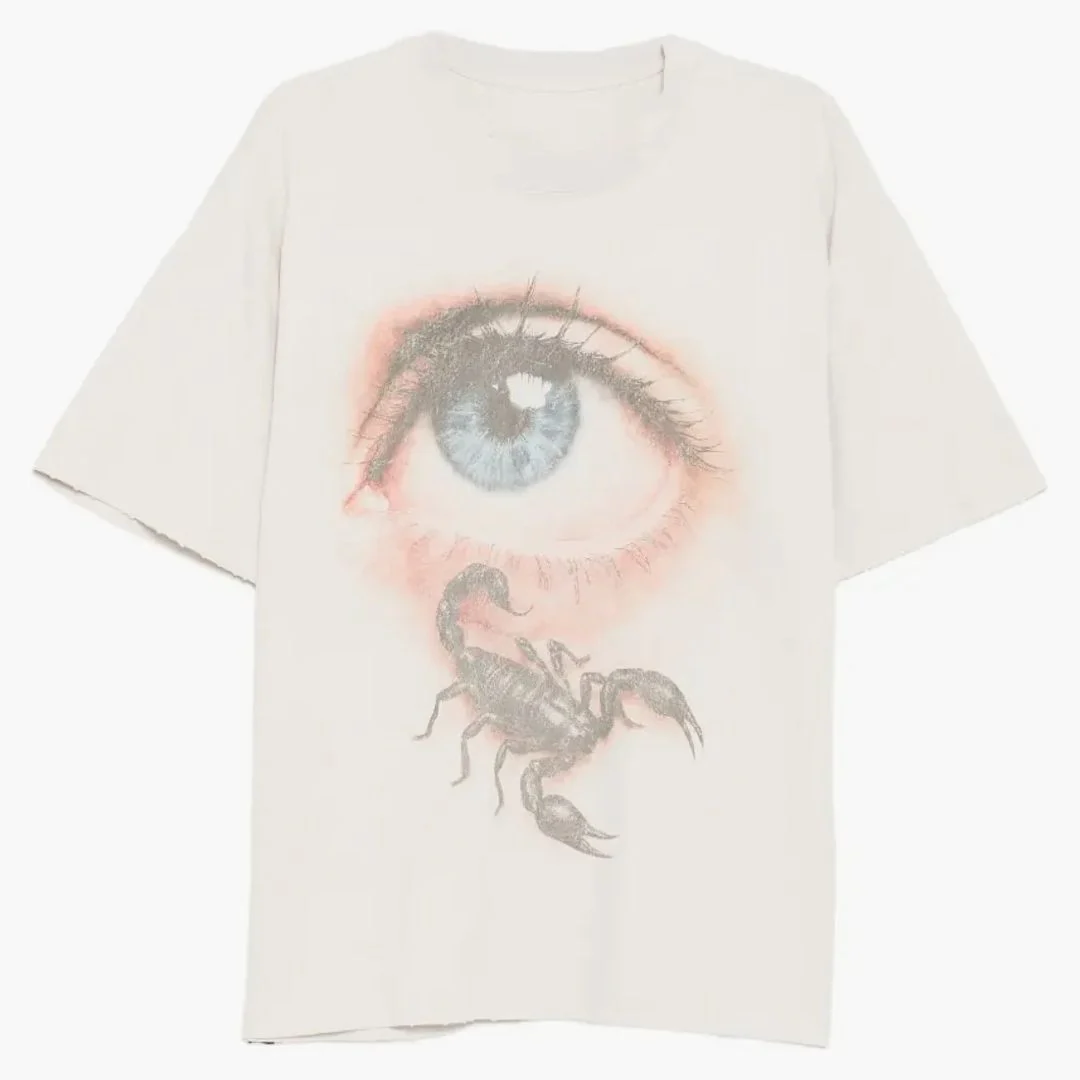 Warman Scorpion Eye Graphic T-Shirt White