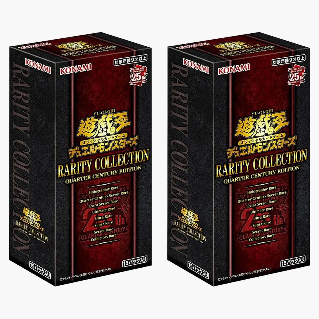 Yu-gi-oh! Ocg Duel Monsters Rarity Collection Quarter Century Edition Box (japanese) 2x Lot